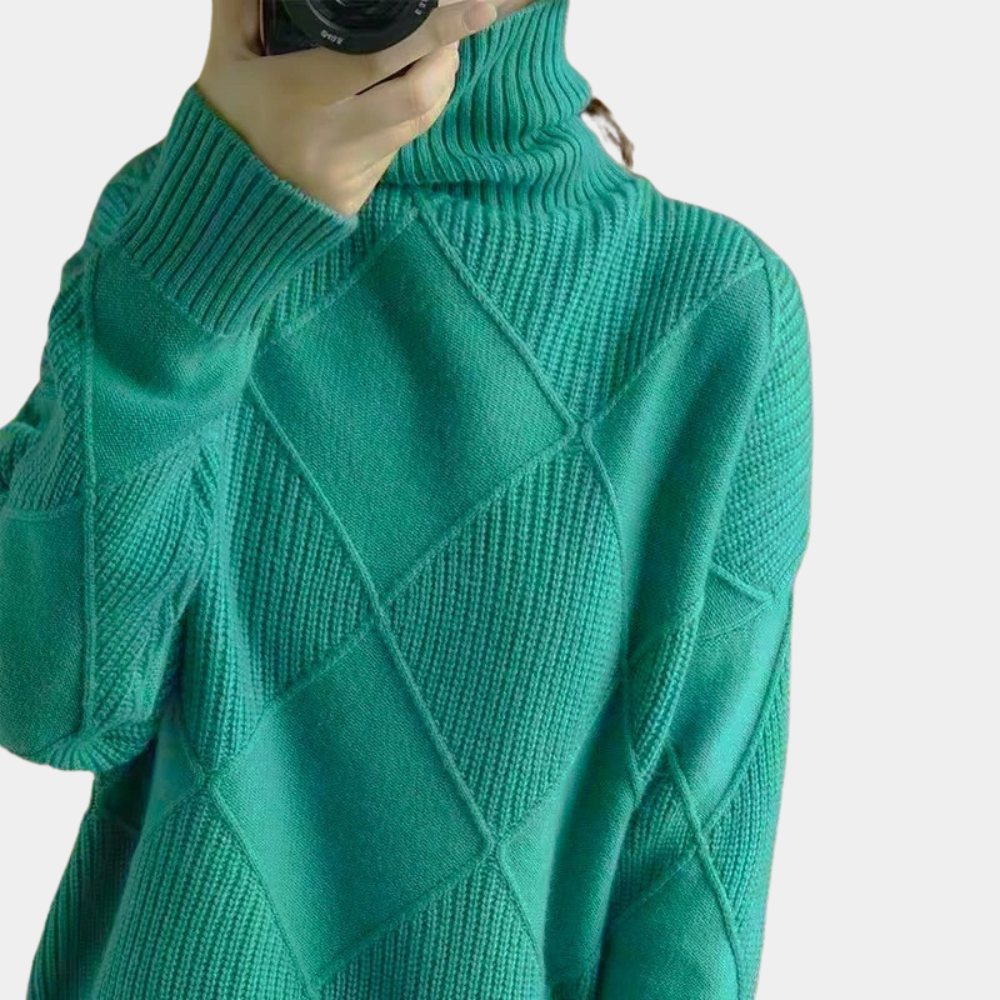 Ellie - Stylish turtleneck for women