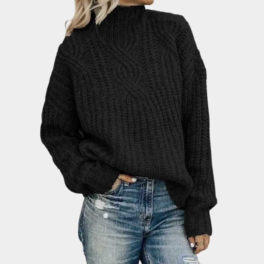 Melanie - Soft knitted women's sweater