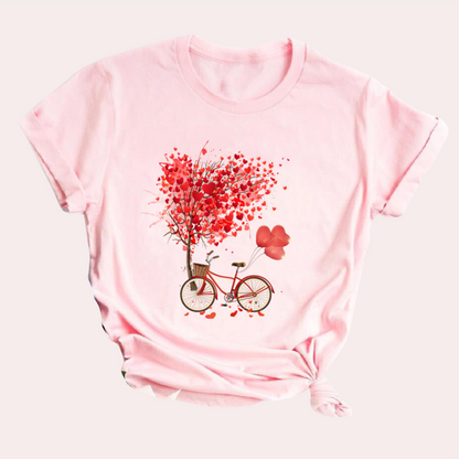 Mirielle - Women's T-shirt with decorative print