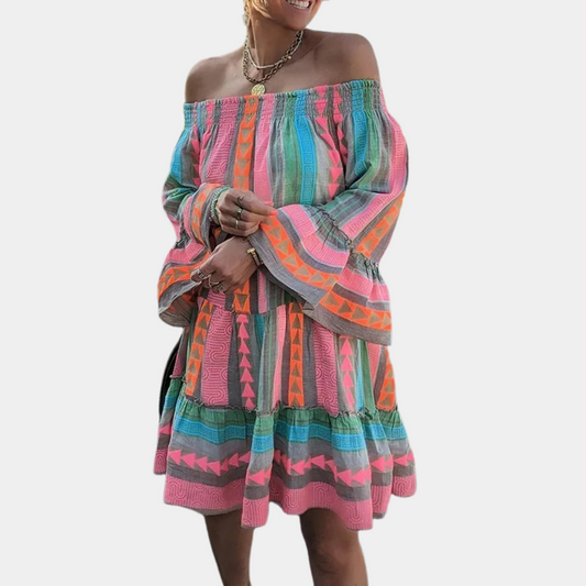 Aline - Stylish and colorful summer dress for women