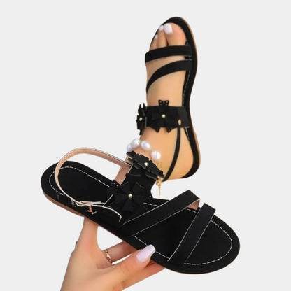 Enrica - Stylish flat sandals for women