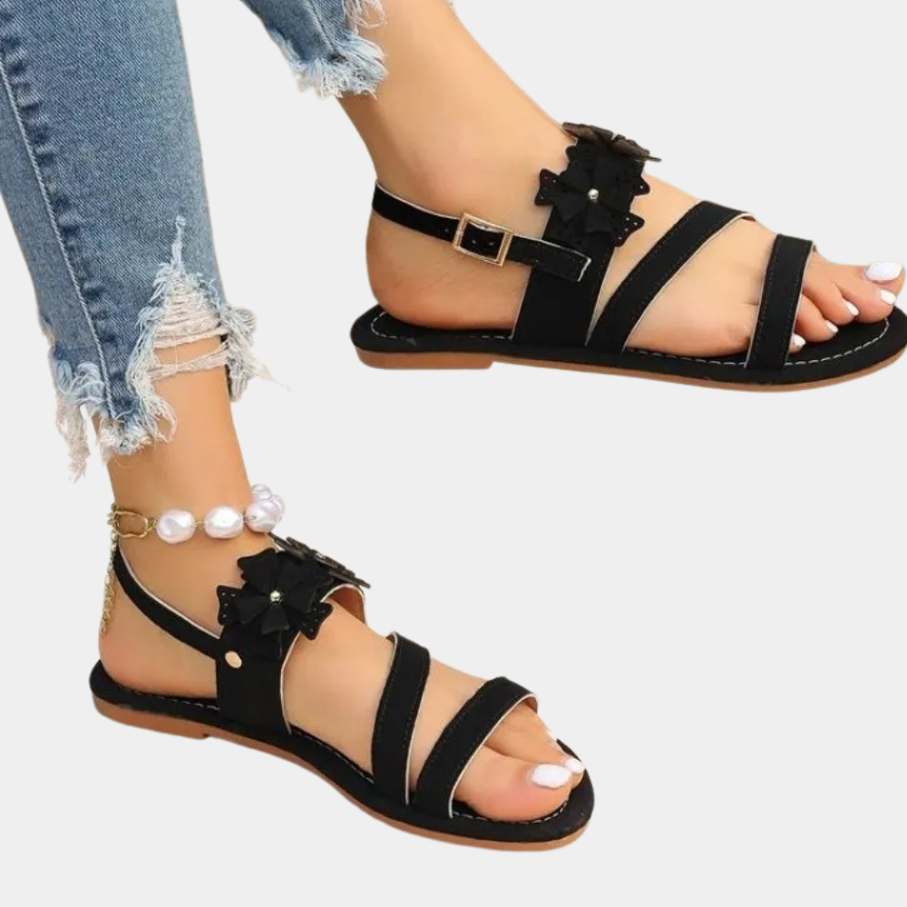 Enrica - Stylish flat sandals for women