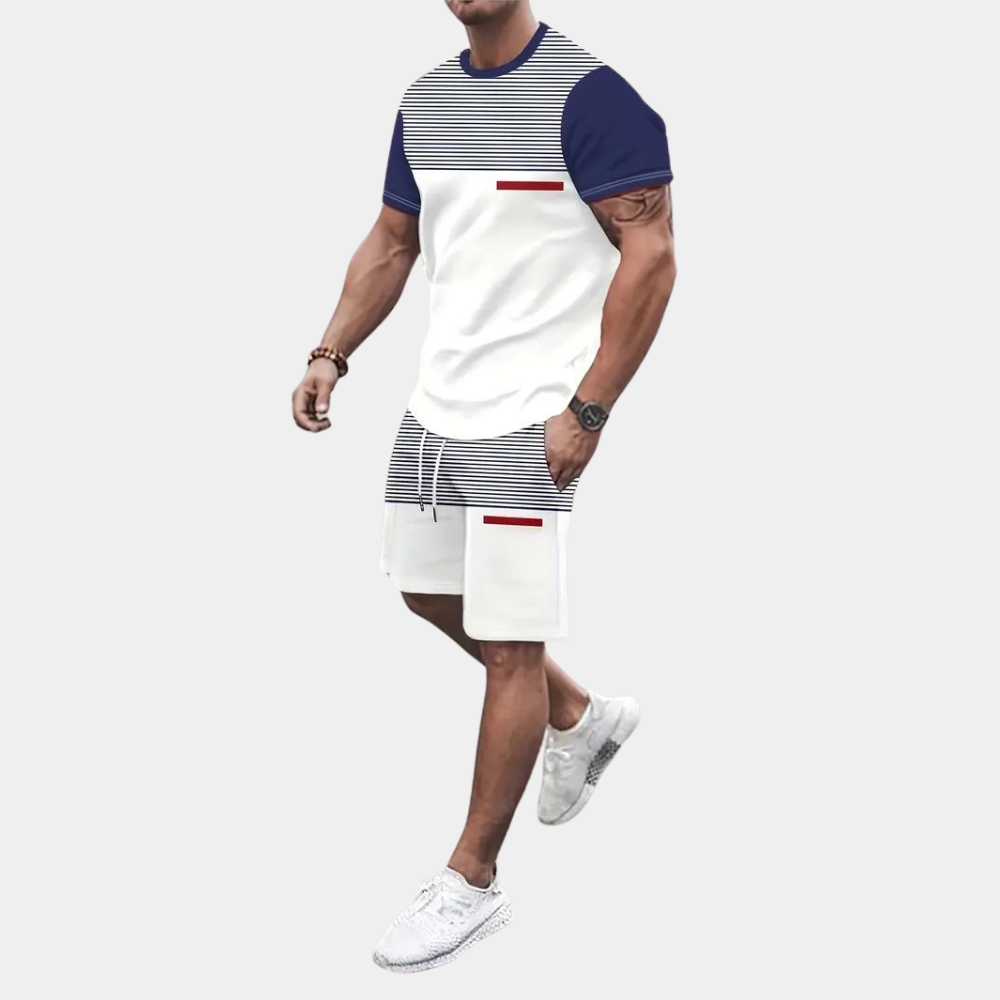 Terrance - Trendy two-piece summer clothing for men