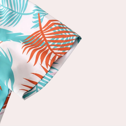 Claiborne - Heren Hawaiian tweedelige zomerkledingset