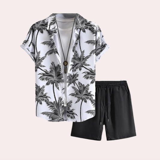 Coligny - Comfortable two-piece summer clothing set