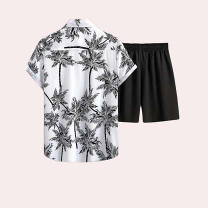 Coligny - Comfortable two-piece summer clothing set