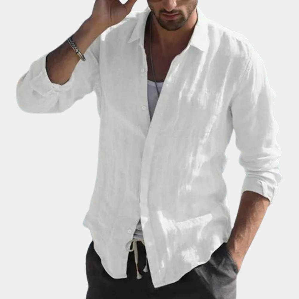 Benoit - Breathable Men's Shirt