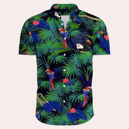 Andre - Colorful and trendy Hawaiian men's shirt