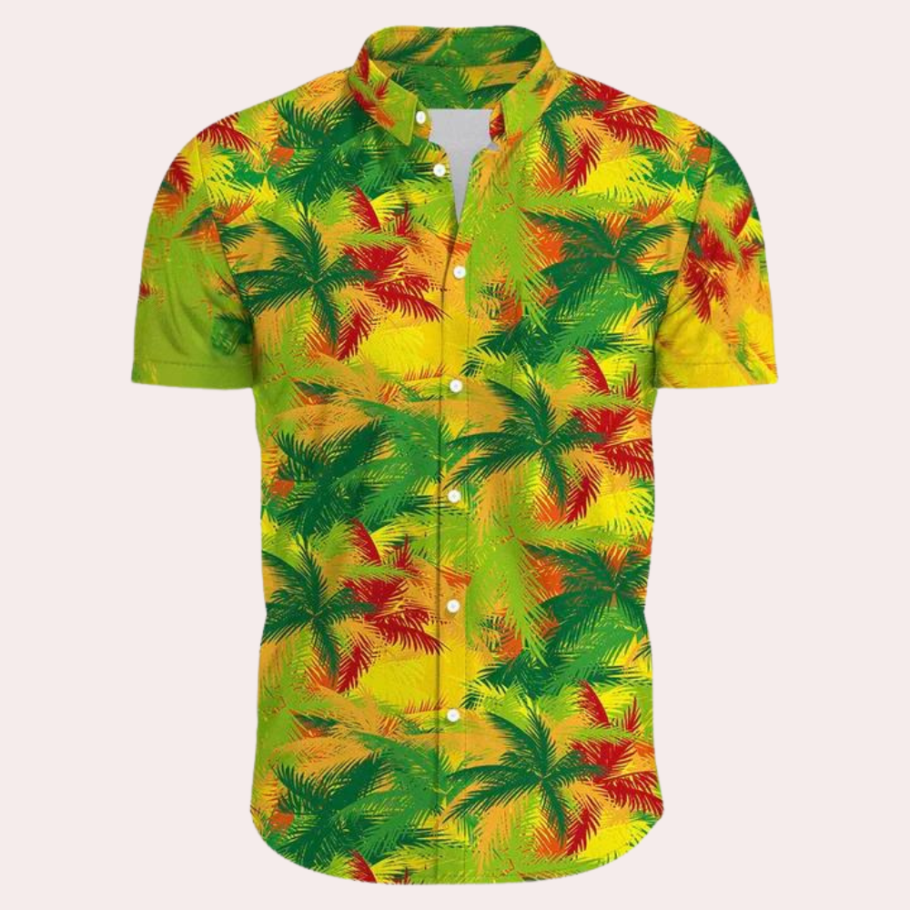 Andre - Colorful and trendy Hawaiian men's shirt