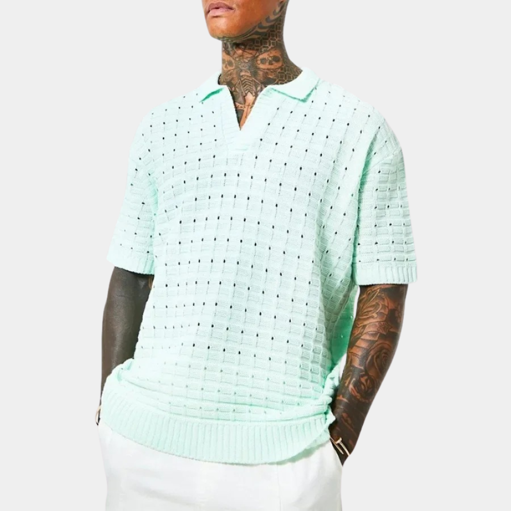 Stephan - Breathable men's polo for the summer