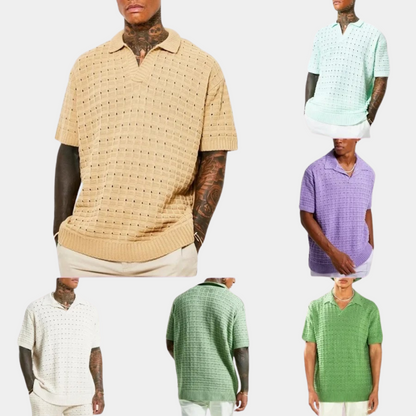 Stephan - Breathable men's polo for the summer