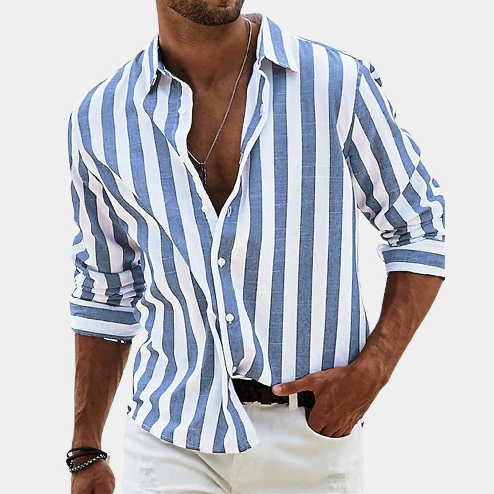 Nico - Men's striped shirt