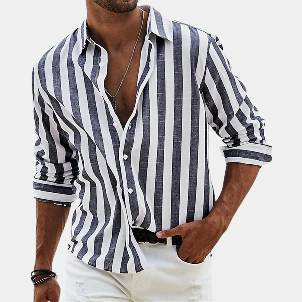 Nico - Men's striped shirt