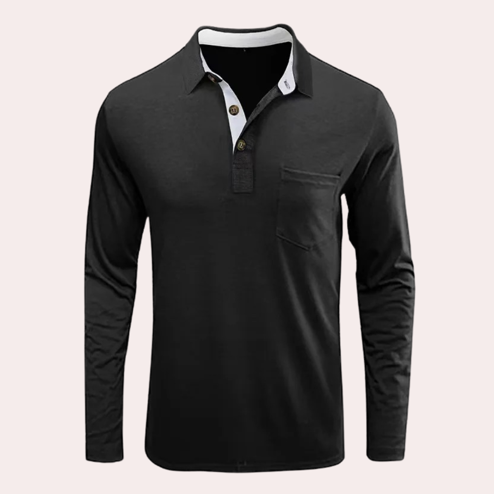 Leutrim - Comfortable men's polo shirt