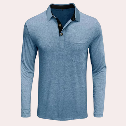 Leutrim - Comfortable men's polo shirt