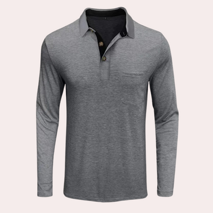 Leutrim - Comfortable men's polo shirt