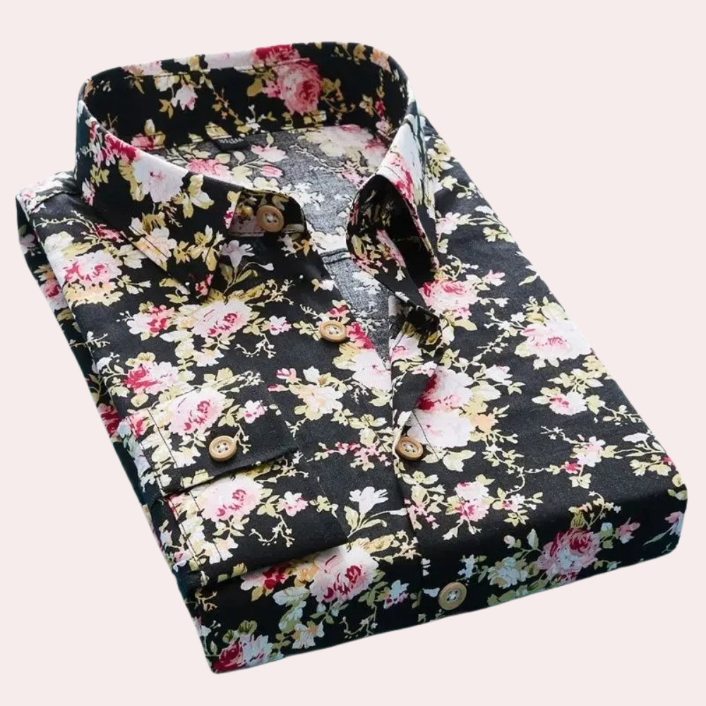 Marti - Stylish floral men's shirt