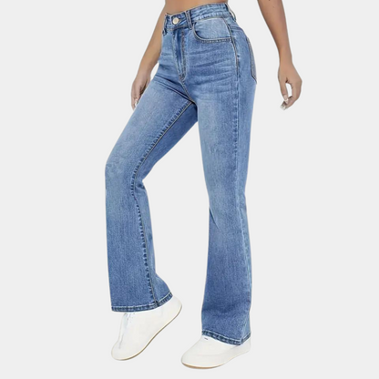 Pippa - Casual high waisted women's jeans