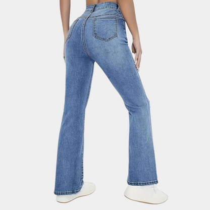 Pippa - Casual high waisted women's jeans