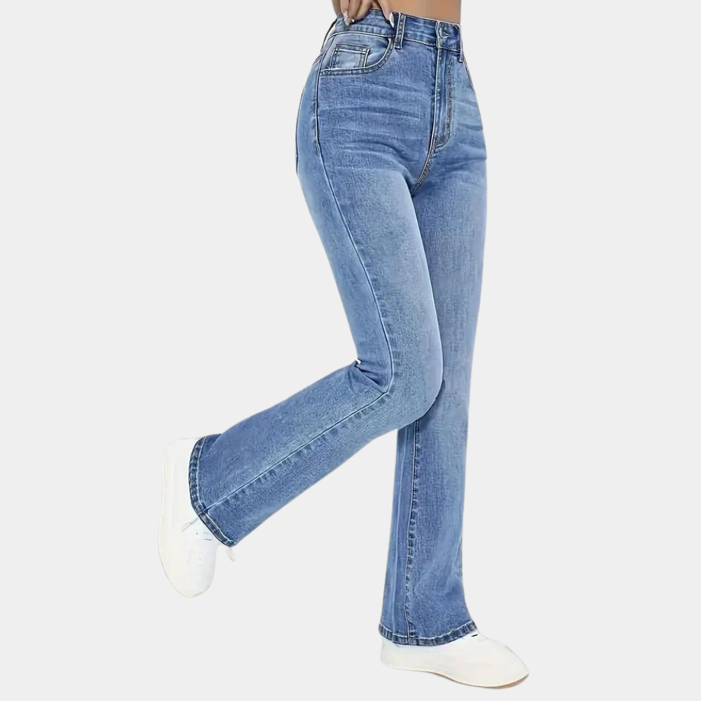 Pippa - Casual high waisted women's jeans