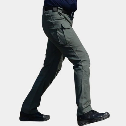 Umberto - Men's Cargo Trousers with Multiple Pockets