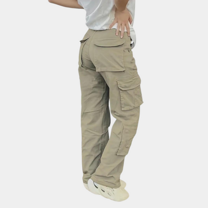 Cecilia - Women's Multi-Pocket Cargo Pants