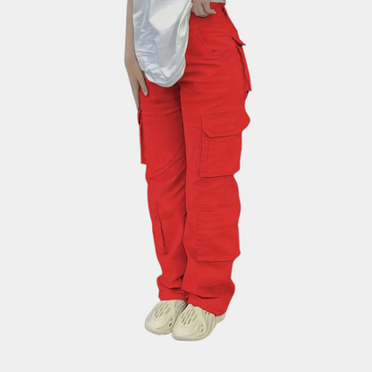 Cecilia - Women's Multi-Pocket Cargo Pants