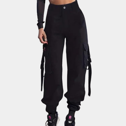 Noemi - High Waist Cargo Pants for Women