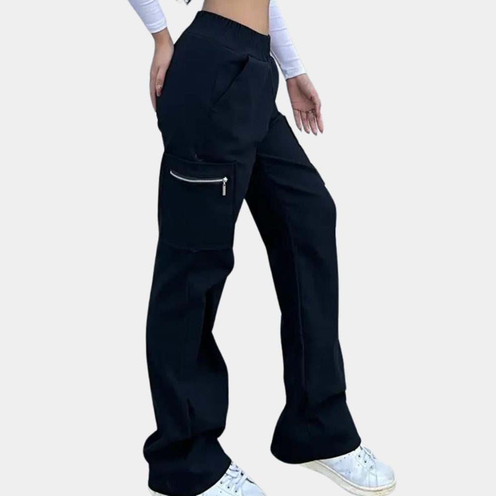 Cadenza - Elegant cargo pants for women