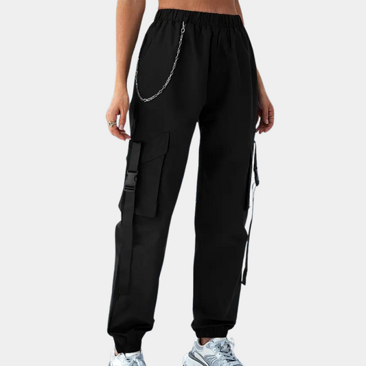 Jolanda - Women's jogging pants with elastic waist