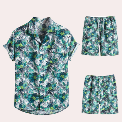 Amedeo - Two-piece Hawaiian men's set