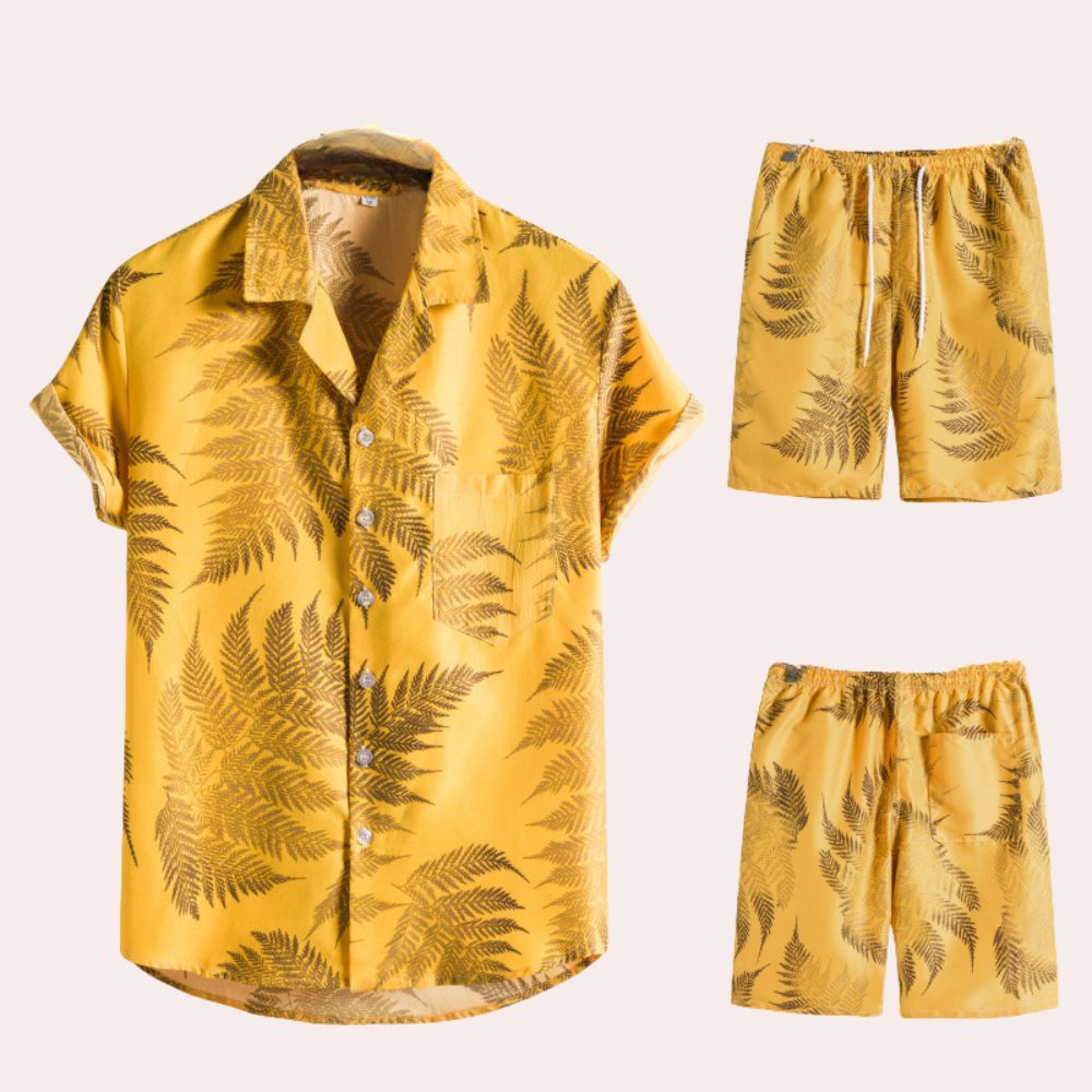 Amedeo - Two-piece Hawaiian men's set