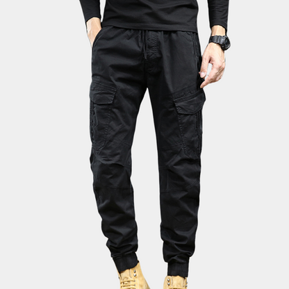 Daan - Men's cargo pants with multiple pockets