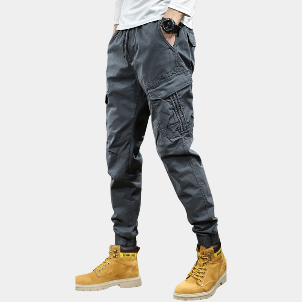 Daan - Men's cargo pants with multiple pockets