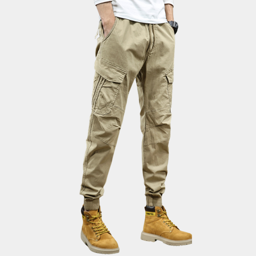 Daan - Men's cargo pants with multiple pockets