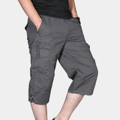 Enzio - Men's 3/4 Cargo Pants