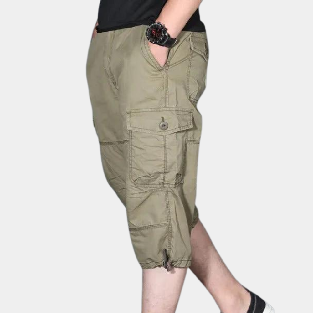 Enzio - Men's 3/4 Cargo Pants