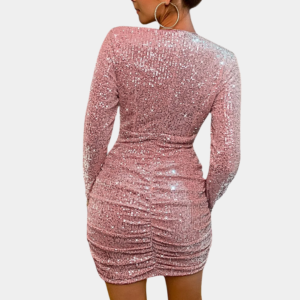 Eloisa - Women's Sequin Party Dress