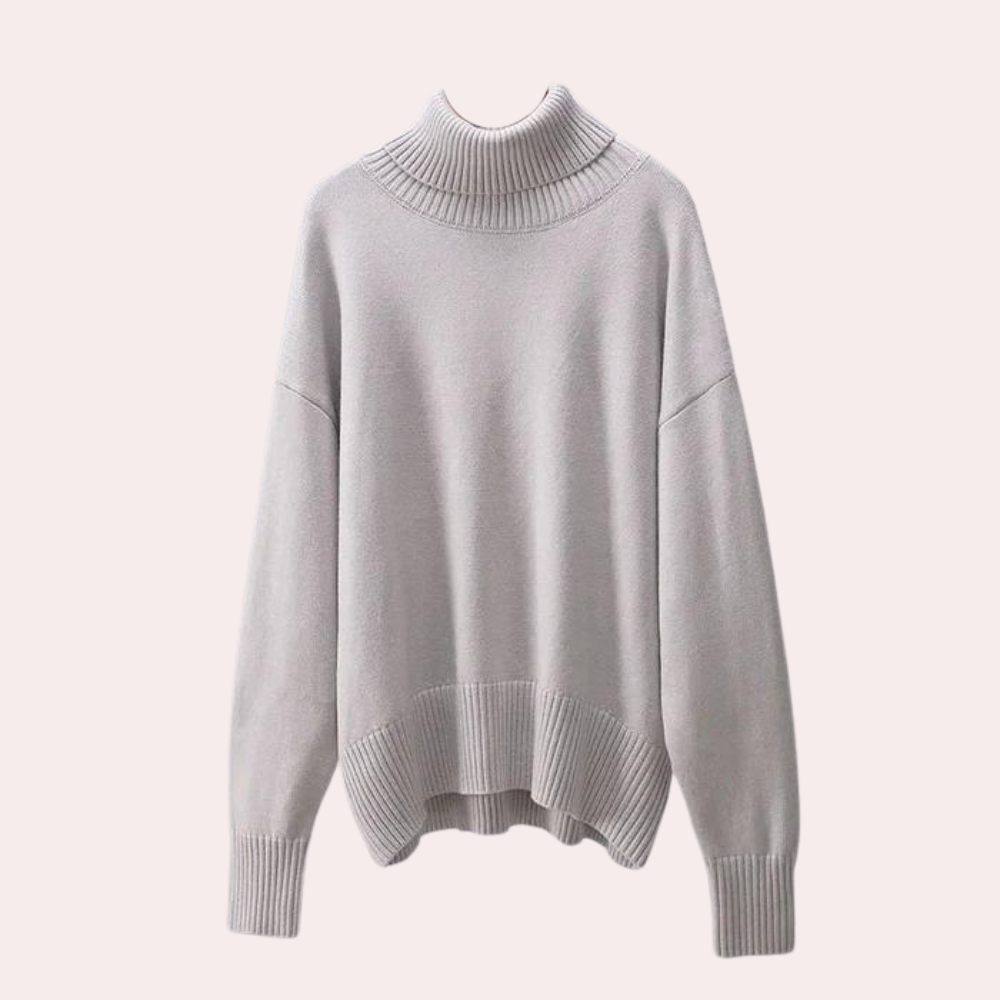 Nala - Comfortable turtleneck sweater for women