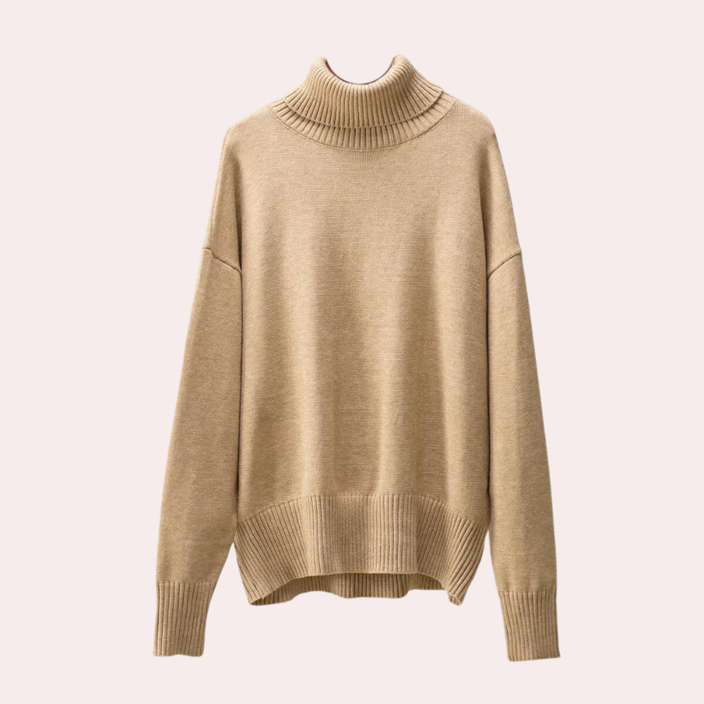 Nala - Comfortable turtleneck sweater for women