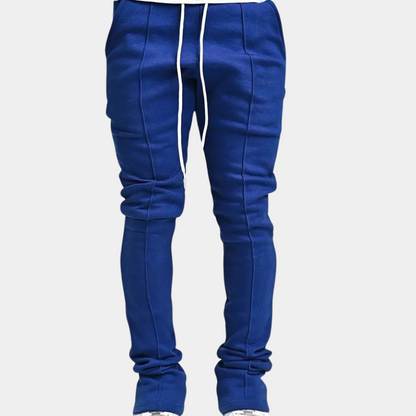 Ricco - Casual flared jogger pants for men