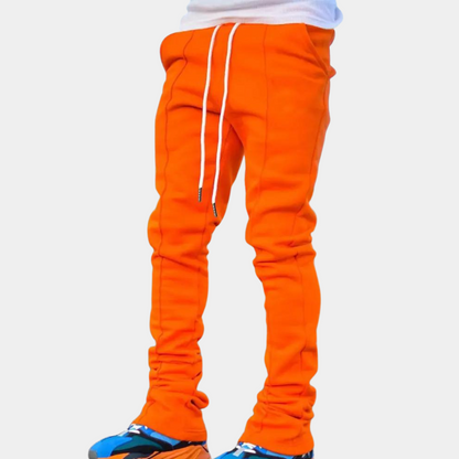 Ricco - Casual flared jogger pants for men