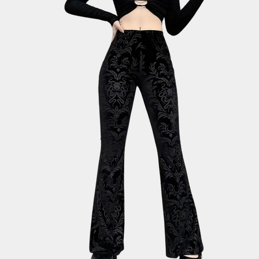 Edna - Elegant flared women's trousers