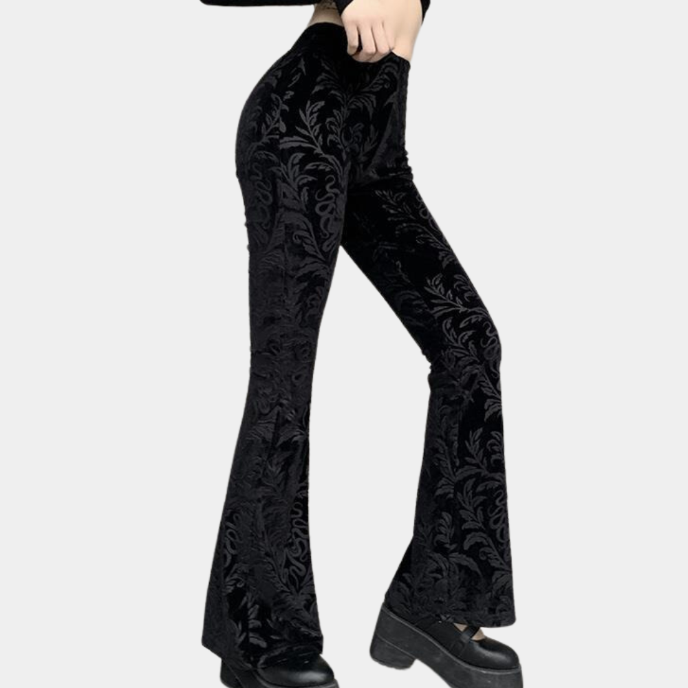 Edna - Elegant flared women's trousers