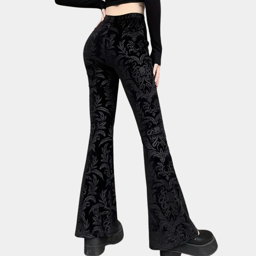 Edna - Elegant flared women's trousers