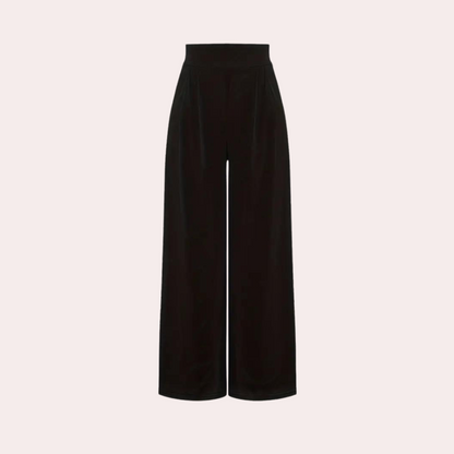 Agnesia - Comfortable flared women's trousers