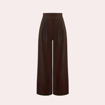 Agnesia - Comfortable flared women's trousers