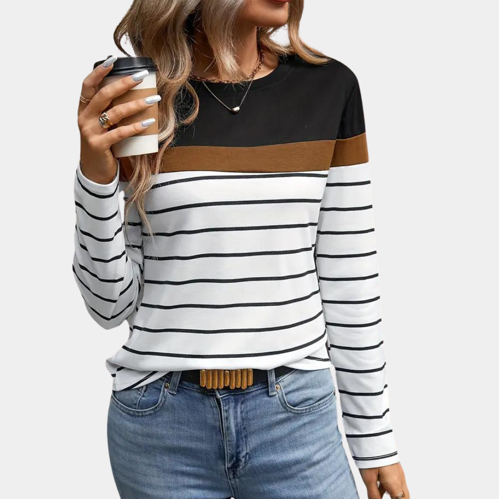 Solveiga - Women's Striped T-Shirt