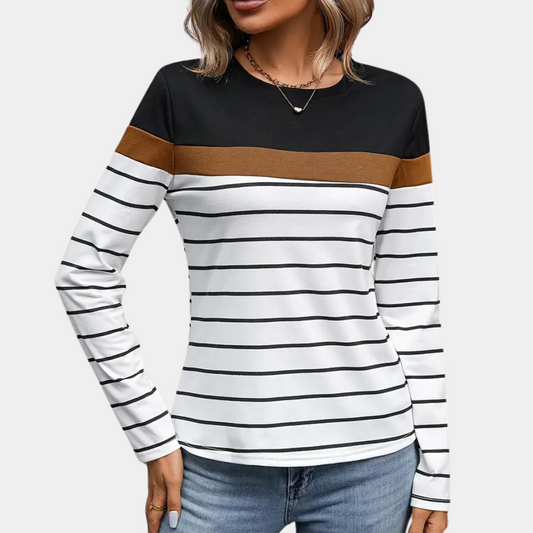 Solveiga - Women's Striped T-Shirt