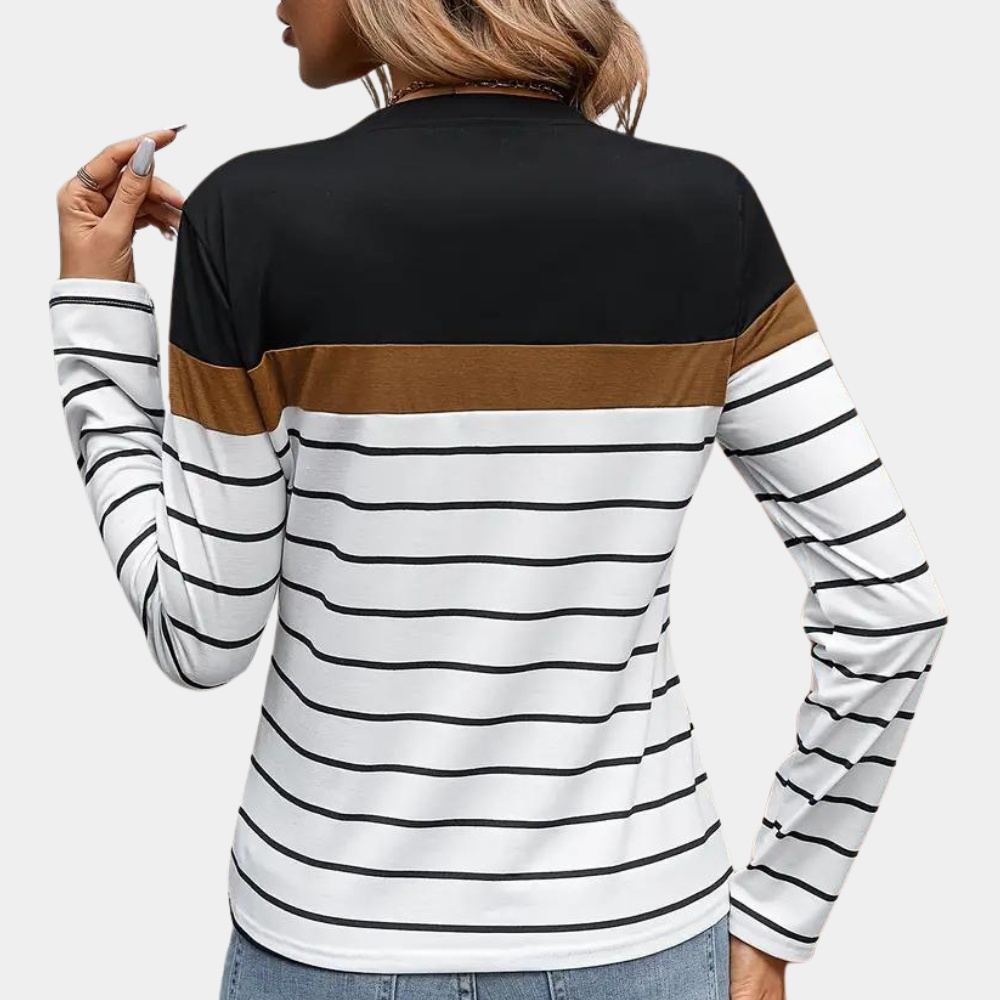 Solveiga - Women's Striped T-Shirt